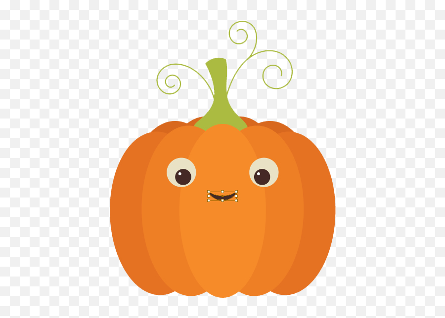 Cute Pumpkin Png File Png Svg Clip Art For Web - Download Transparent Cute Pumpkin Png Emoji,Light Bulb Emoticon Phbb