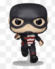 The Falcon And - Funko Pop Falcon And The Winter Soldier Us Agent Emoji,Marvel Studios' 10th Anniversary Emoji Pin Set #3
