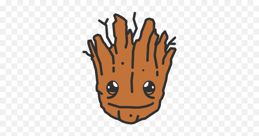 Cartoonsanta Clausmoustachefictional Character - Groot Icon Transparent Emoji,Groot Emoticon