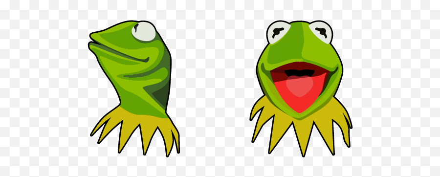 Memes Cursors Collection - Kermit The Frog Meme Emoji,I Second Th Emotion Meme
