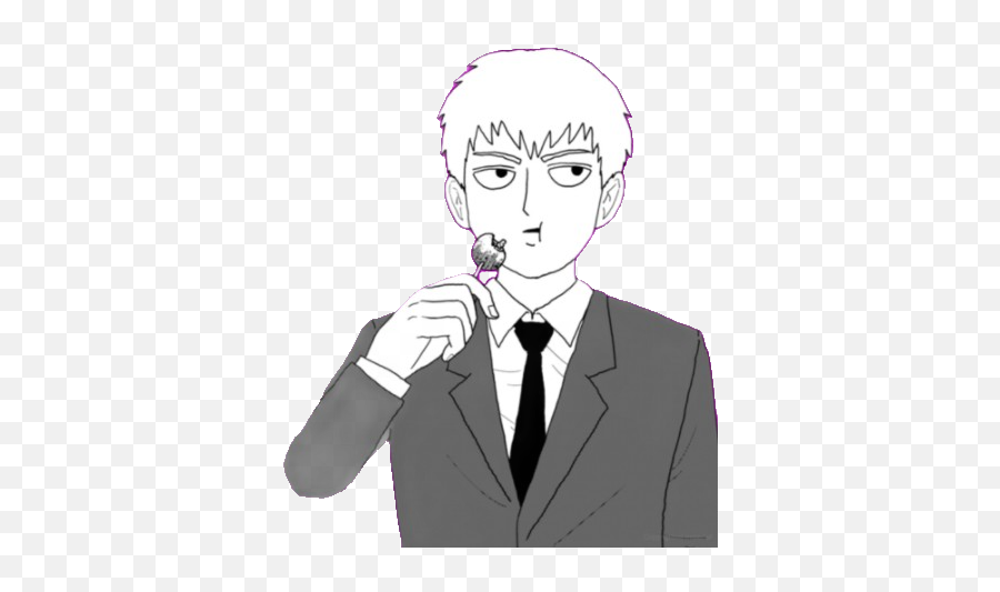 Reigen Arataka - Reigen Arataka Manga Emoji,Mob Psycho 100 Emotions