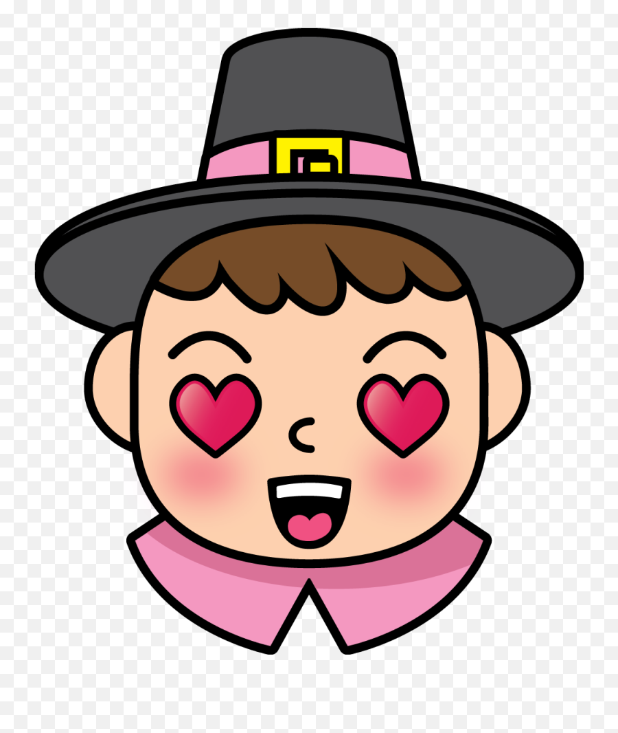 Xo Pilgrim Theme Clipart - Full Size Clipart 3344682 Emoji,Mineon Turkey Emoticons