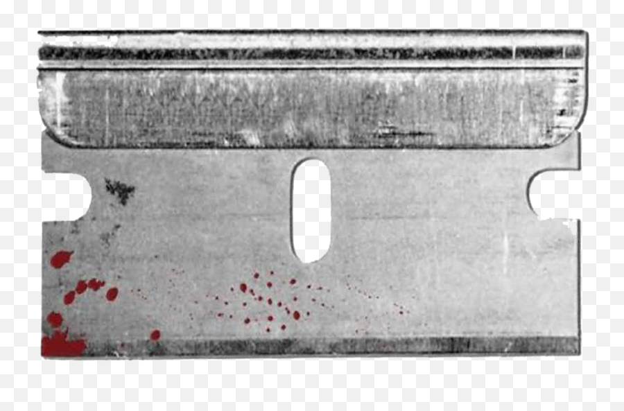 Bloody Razor Blade - Dot Emoji,Razor Blade Emoji