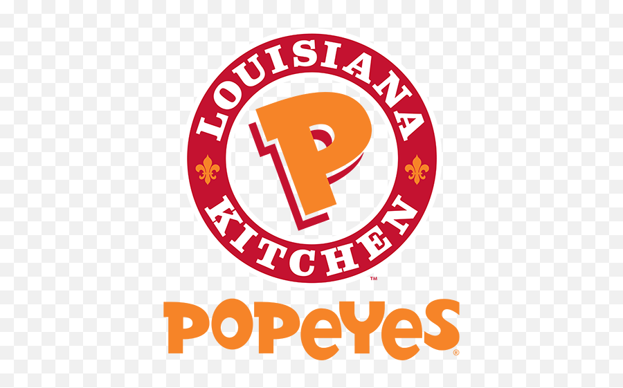Fast Food Logos Popeyes Chicken - Popeyes Louisiana Kitchen Png Emoji,Louisiana Emojis