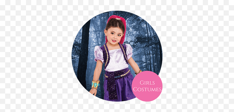 Girls Costumes - Child Model Emoji,Emoji Costumes