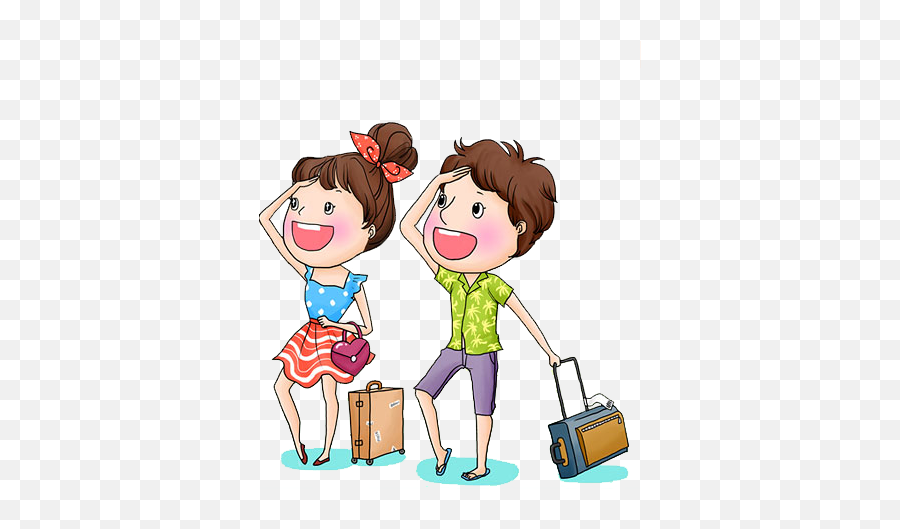 Couple Holding Hands Png - Suitcase Drawing Couple Casal Emoji,Couple Holding Hands Emoji