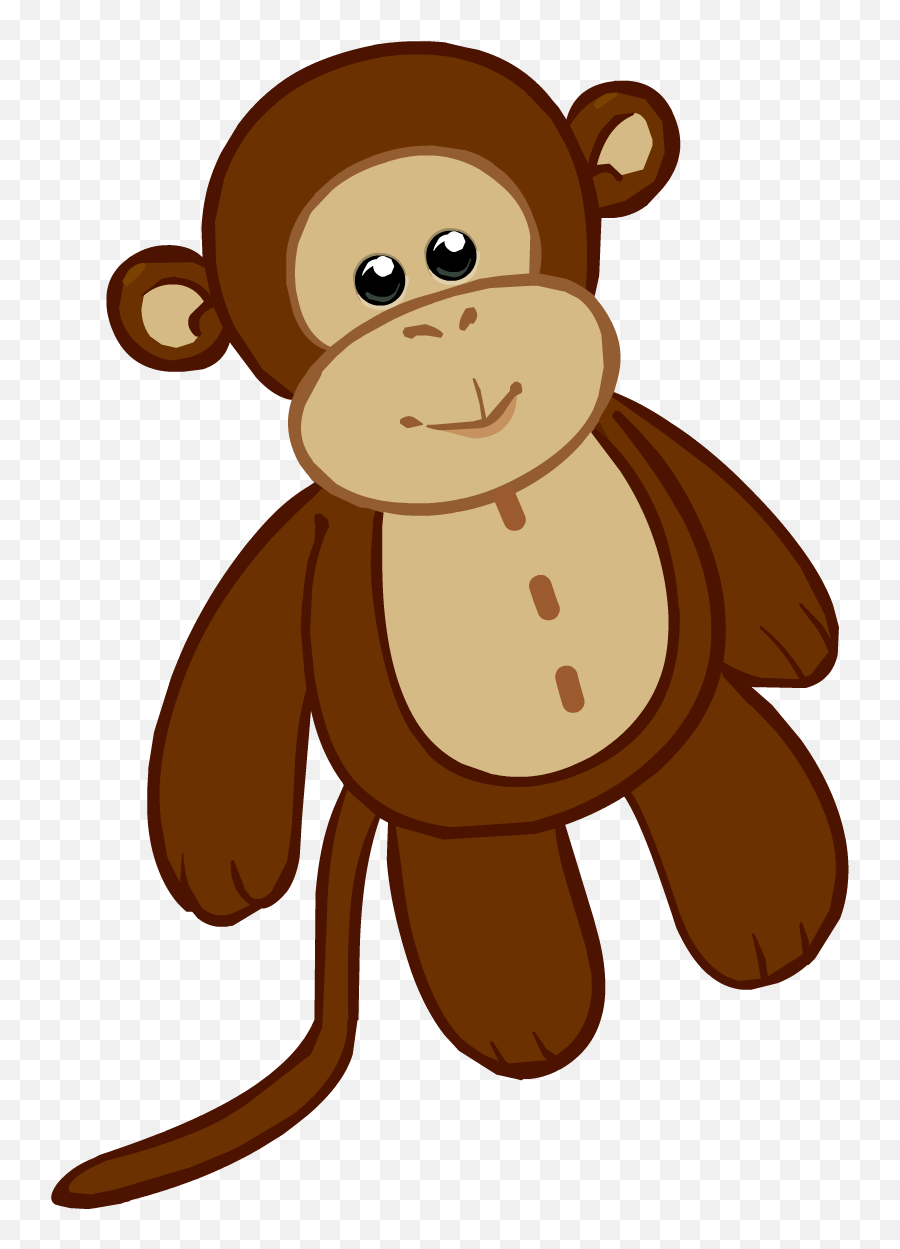 Monkey Stuffie - Monkey Costume Clip Art Emoji,Monkey Emoji Costume