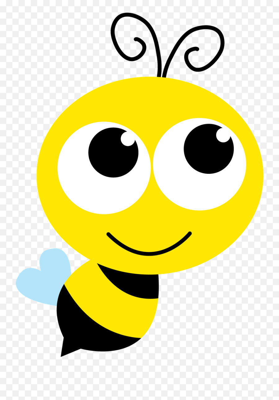 Head Clipart Bee Head Bee Transparent - Abelhinha Png Emoji,Bee Minus Emoji