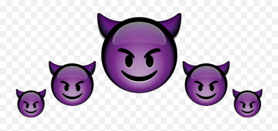 Bad Picsart Emojicrown Crown Emoji - Transparent Background Devil Emoji Png,Fight Emoji