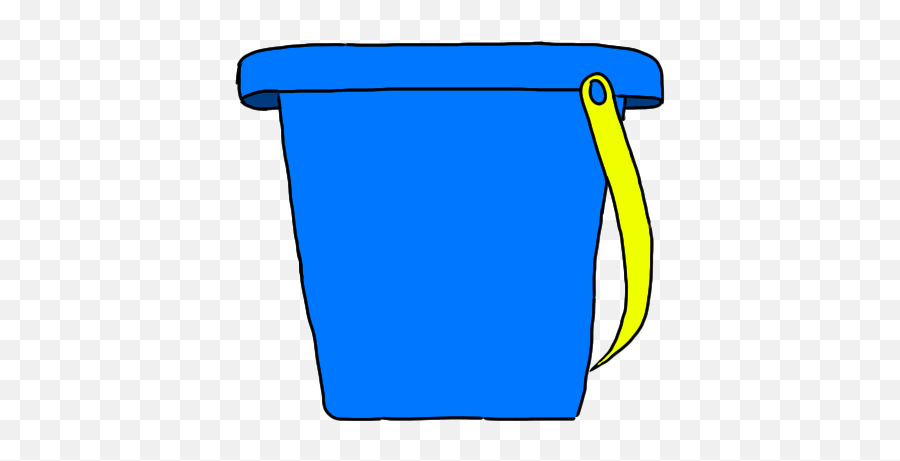 Black White Water Bucket Clipart - Transparent Bucket Clipart Emoji,Bucket Of Water Emoji