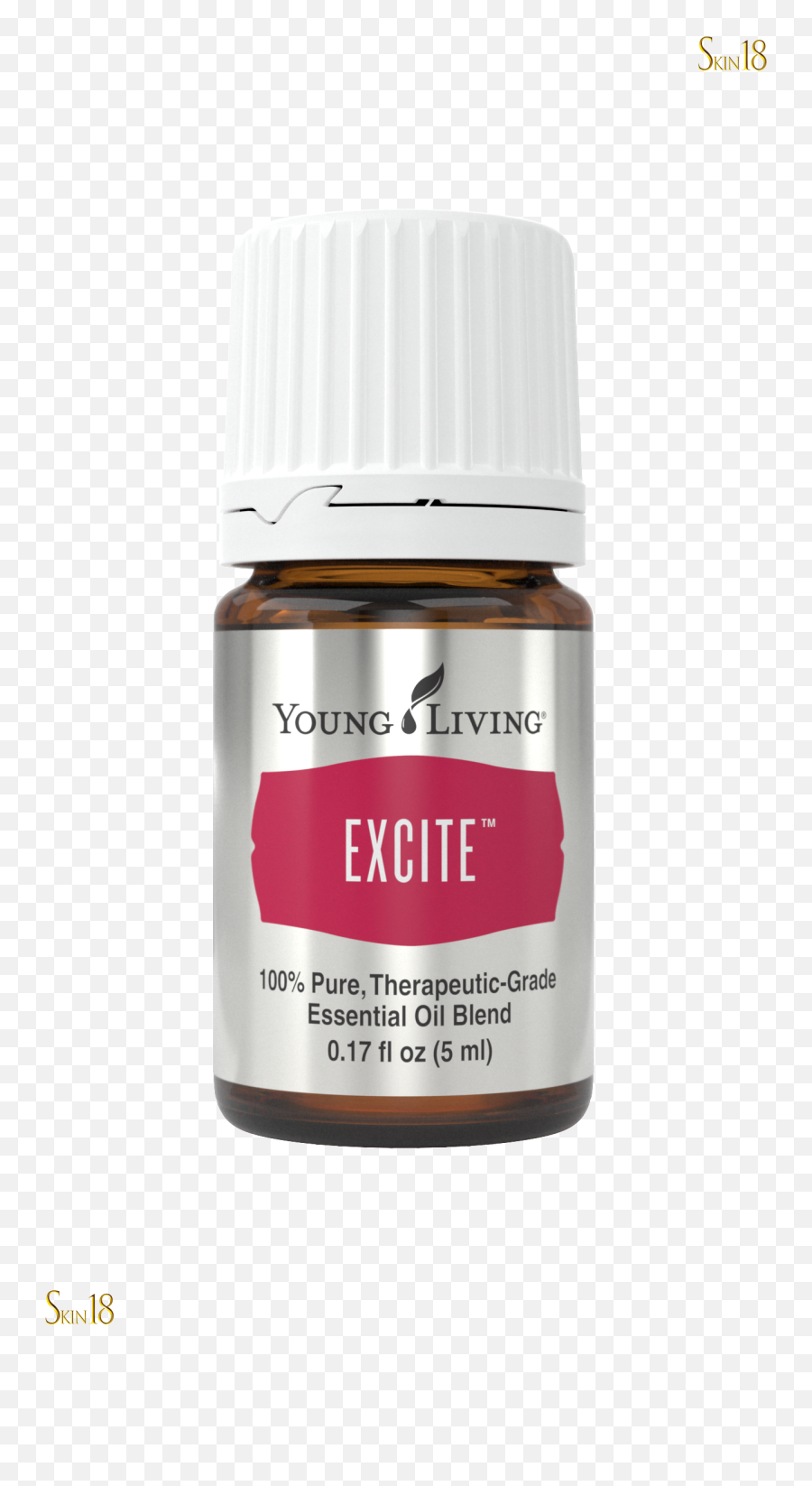 Donwload Excite Essential Oil Young Living Png Skin18com - Young Living Excite Oil Emoji,Emotions And Essential Oils