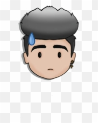 Emojis Bautisters Mariobautista Sticker - Emoji Mario Bautista,Eyebrow Emojis