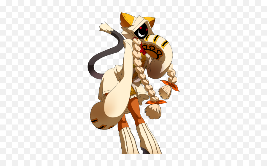 Tao Kushoki - Blazblue Taokaka Emoji,Cara Molesta Emoticon