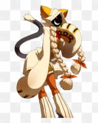 Tao Kushoki - Blazblue Taokaka Emoji,Cara Molesta Emoticon