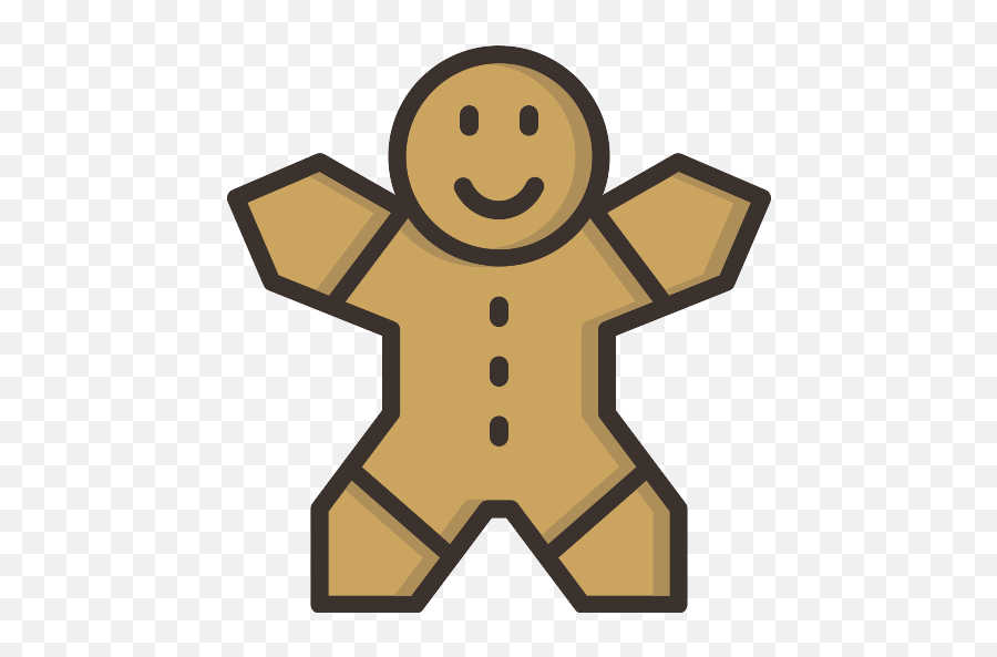 Gingerbread Man Food And Restaurant - Icon Emoji,Gingerbread Emoticon