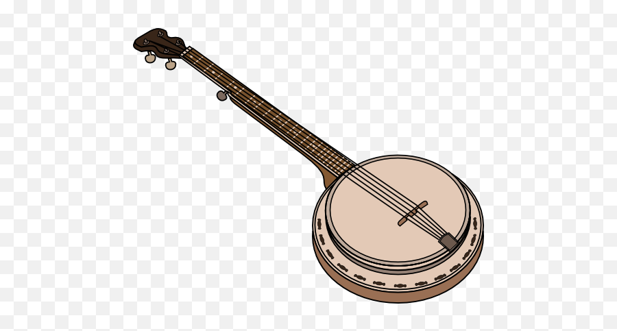 Banjo 1 Clipart - Banjo Clipart Emoji,Banjo Emoticon