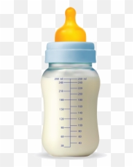 Baby Bottle Png Transparent - Transparent Baby Milk Bottle Png Emoji,Baby Bottle Emoji Transparent