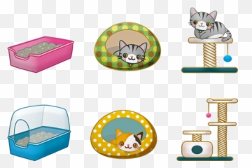 Free Photos Cartoon Cat Clipart Search Download - Needpixcom Toys For Cats Clipart Png Emoji,Cat Using Litter Box Emoticon