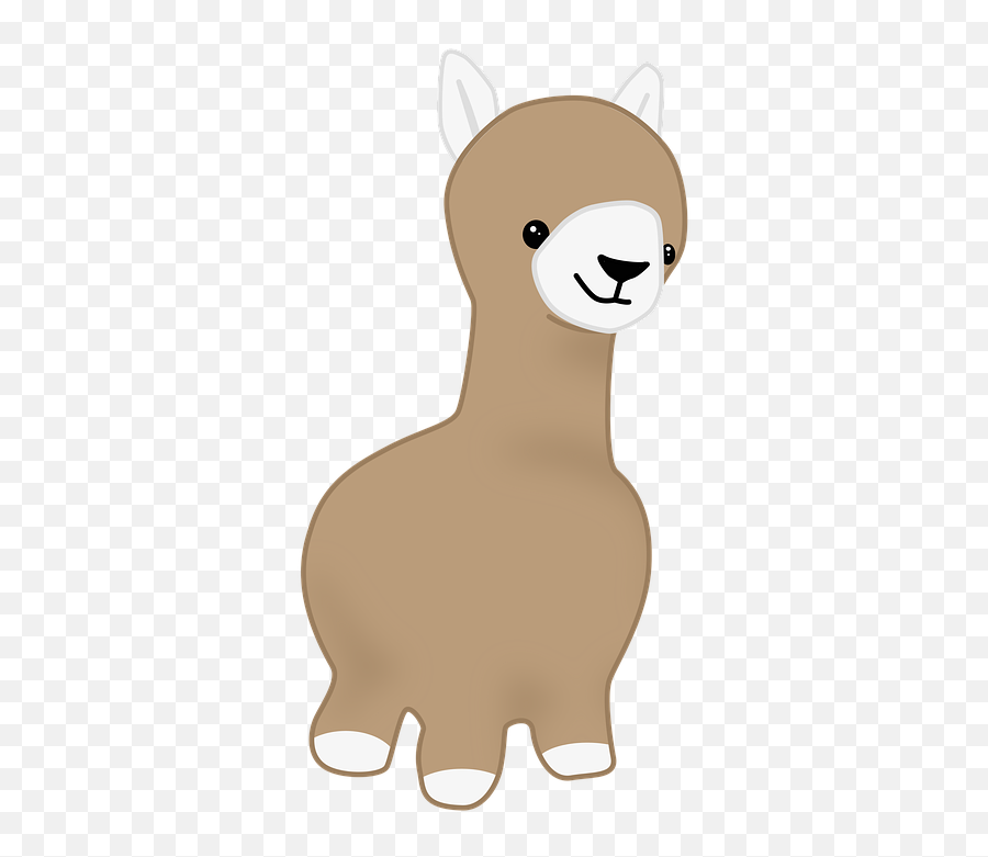 Peru Alpaca Borrego Alpaca Kawai Animal - Alpaca Emoji,Kawai Emotions Lineart