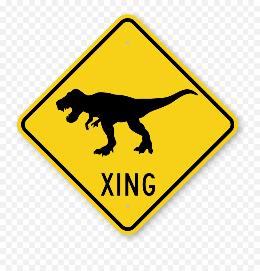 T - Baby Crossing Sign Emoji,T Rex Emoji