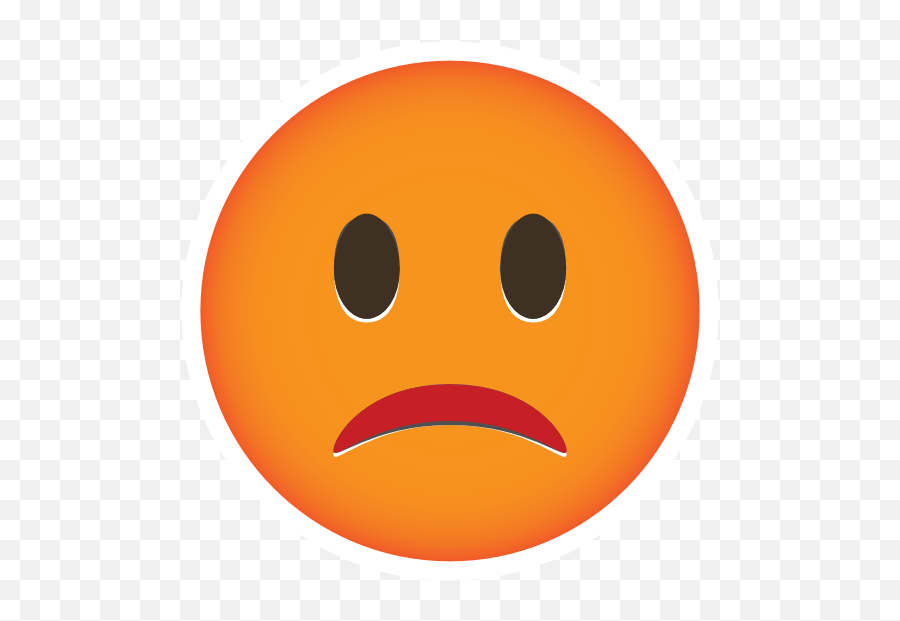 Phone Emoji Sticker Unhappy - Happy,Un Happy Emoticon