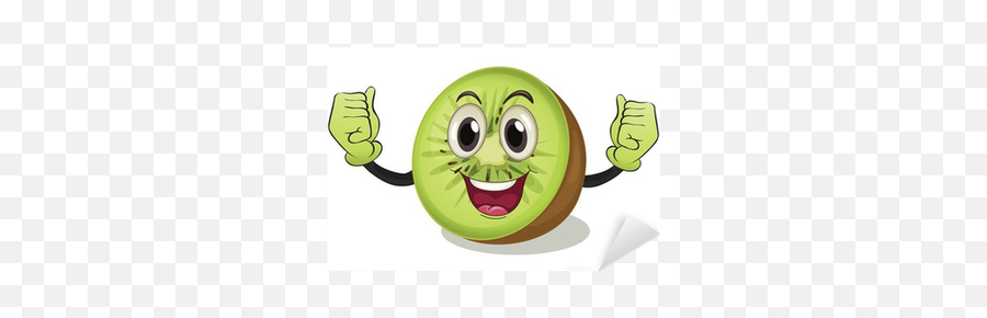 Kiwi Sticker U2022 Pixers - We Live To Change Fruit Kiwi Cartoon Emoji,Cole Emoticon