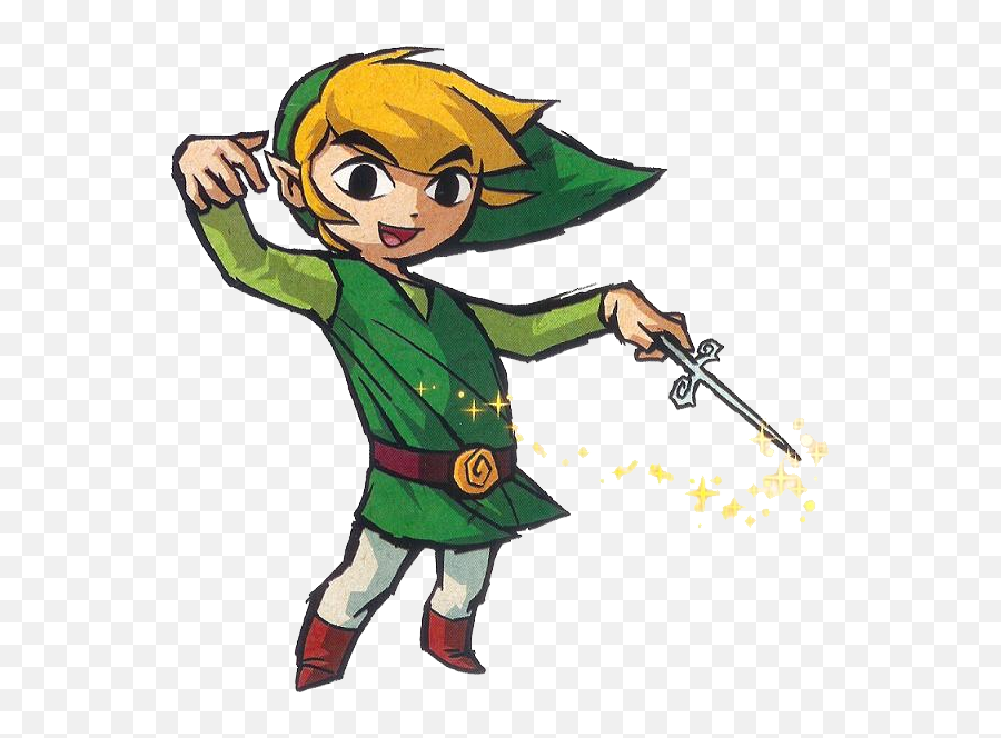 Top 5 Zelda Games With The Best Music - Wind Waker Toon Link Emoji,Link 4 Swords Emotions