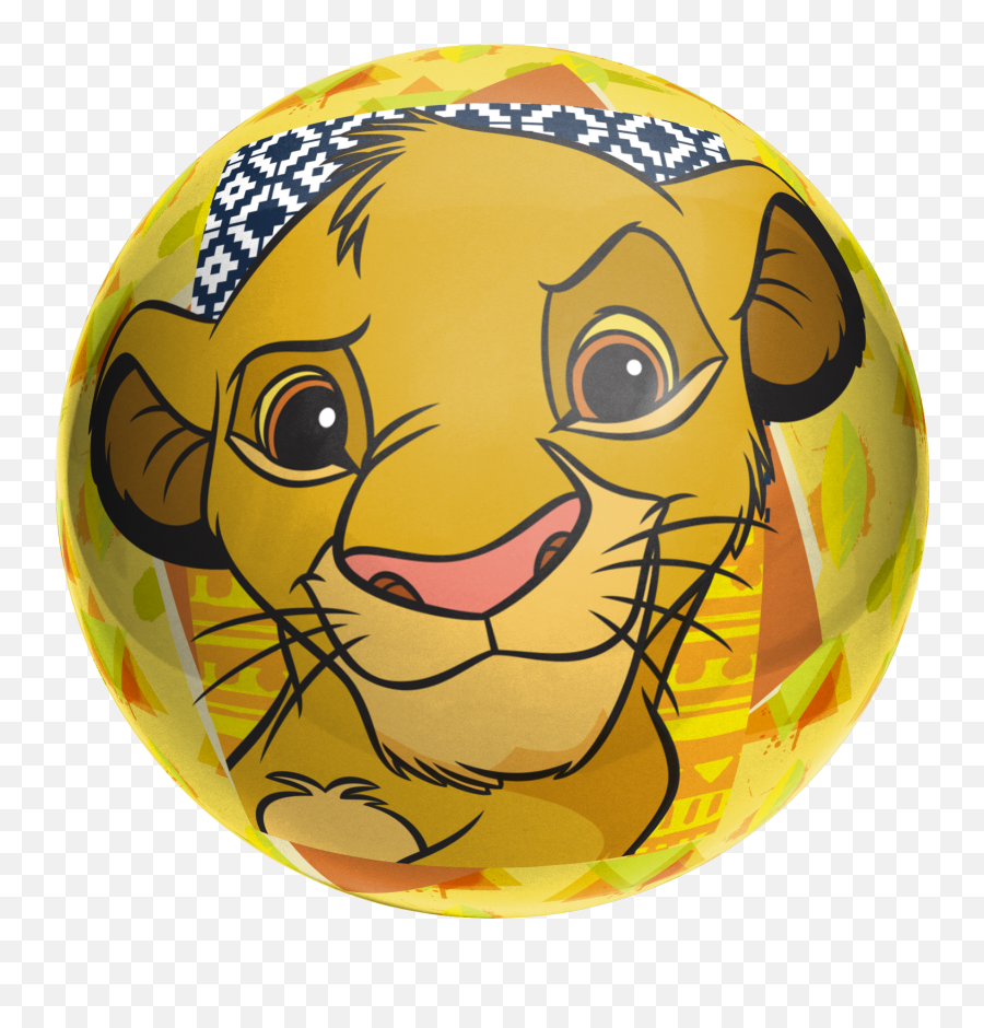 Hedstrom Licensed Playball 6 Inch - Lion King Ball Emoji,Emoticon Kickballs