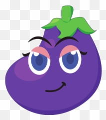 Joyimage U2013 Canva - Happy Emoji,Purple Cucumber Emoticon