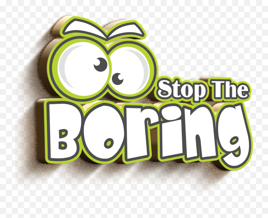 Stop The Boring Stop The Boring - Happy Emoji,The Shocker Emoji