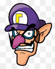 Clipart Library Stock Nintendo Sticker - Waluigi Clipart Emoji,Waluigi Emoji