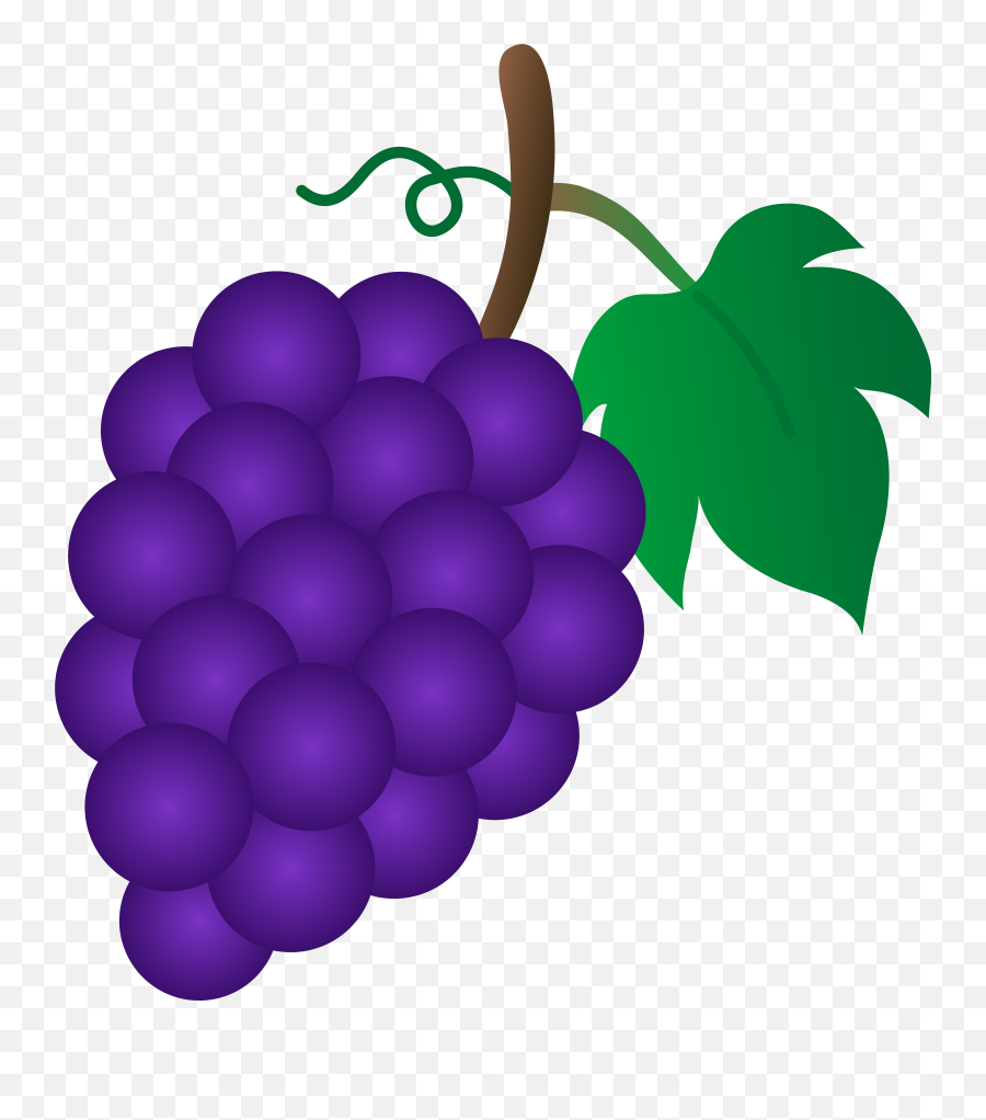 Bunch Of Purple Grapes - Grapes Clipart Transparent Background Emoji,Grape Emoji
