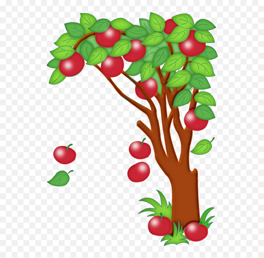 Tree Spring 115 - Clip Art Of Apple Tree Emoji,Spring Break Emoji