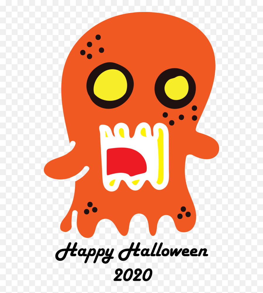 Halloween Smiley Cartoon Line For Happy Halloween For - Pink Mr Hanky Christmas Poo Emoji,Htc Black Emoticons