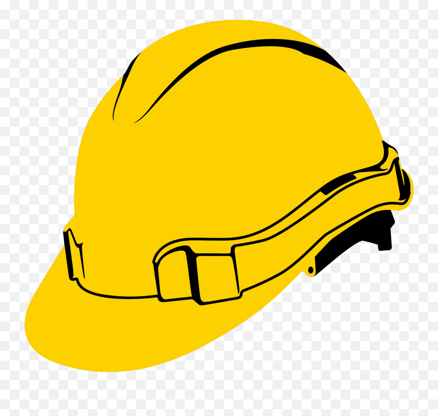 Helmet Clipart Safety - Safety Helmet Clipart Png Emoji,Emoticon Wearing Helmet