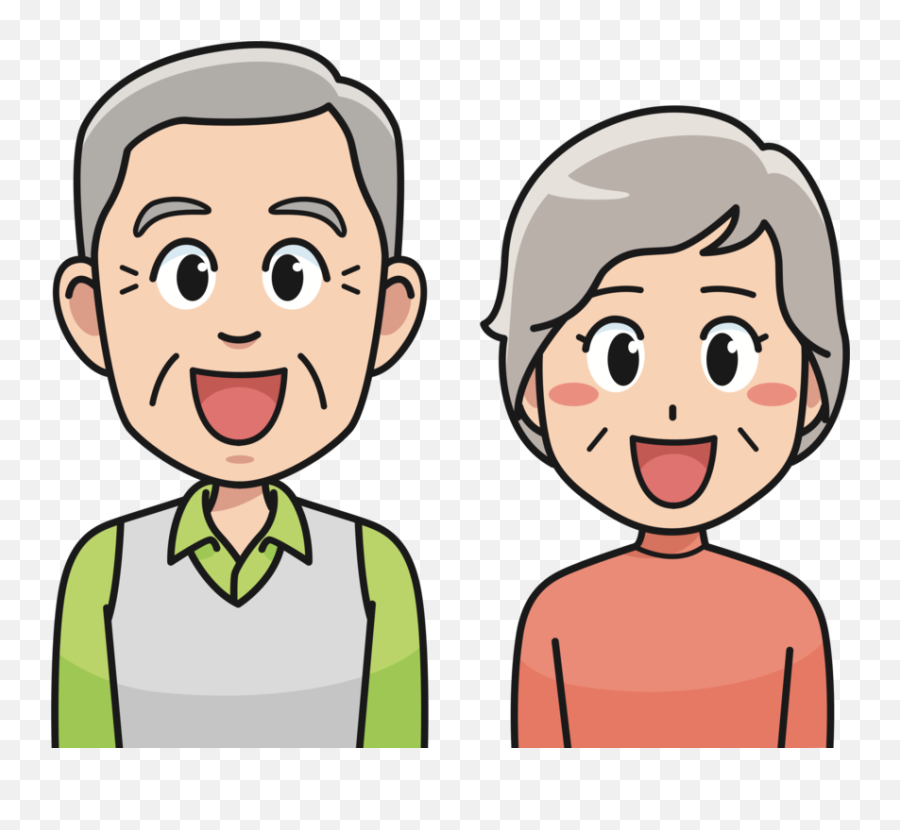 Thumbjawanimated Cartoon - Grandfather Png Clipart Full Grandfather Clipart Emoji,Happy Grandparents Emoji