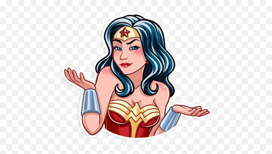 Wonder Woman Art - Mulher Maravilha Para Desenhar Emoji,Emoticons Superhero Wonder Women