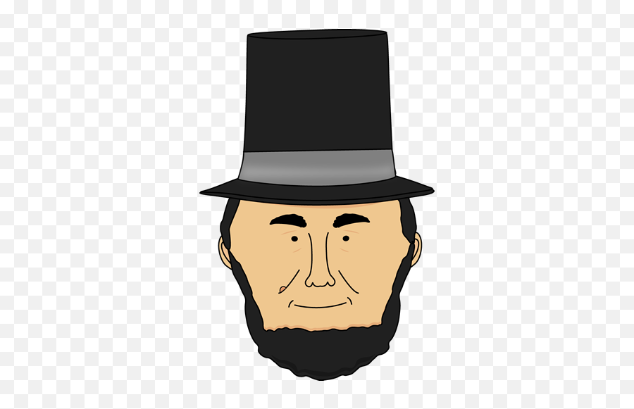 Free Abraham Lincoln Silhouette - Abraham Lincoln Clip Art Emoji,Abraham Lincoln Emoji