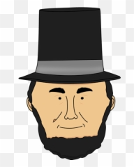 Free Abraham Lincoln Silhouette - Abraham Lincoln Clip Art Emoji,Abraham Lincoln Emoji