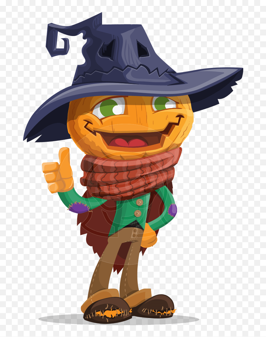 Halloween Scarecrow Cartoon Vector Character - 112 Illustrations Graphicmama Emoji,Holloween Emotions