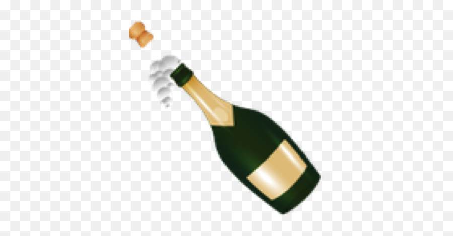 Download Champagne Emoji - Champagne Emoji Png,Iphone Wine Emojis