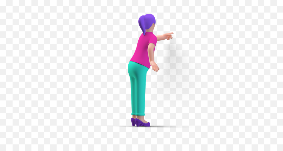 Character 3d Illustrations Designs Images Vectors Hd Graphics - Active Pants Emoji,Emoticon Lady Saying Waving Hi