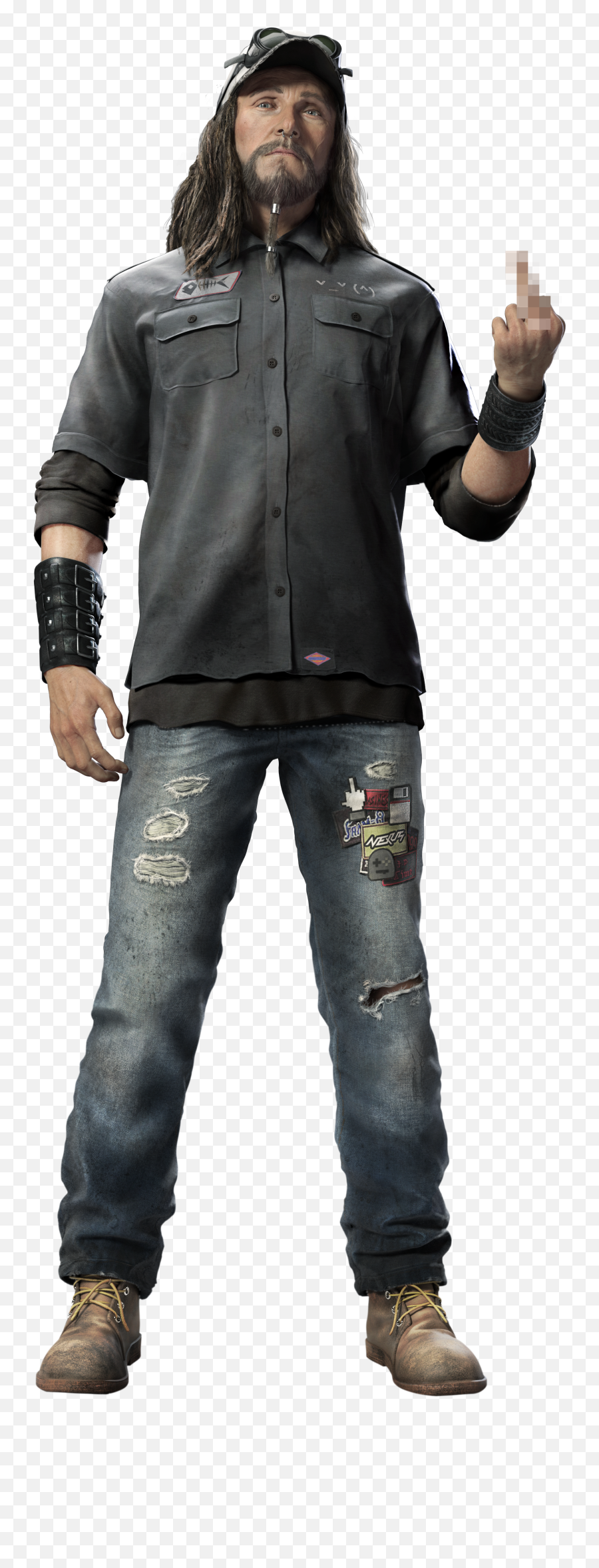 Raymond Kenney - Raymond Kenney Watch Dogs Emoji,Watch Dogs T Bone Emoticon