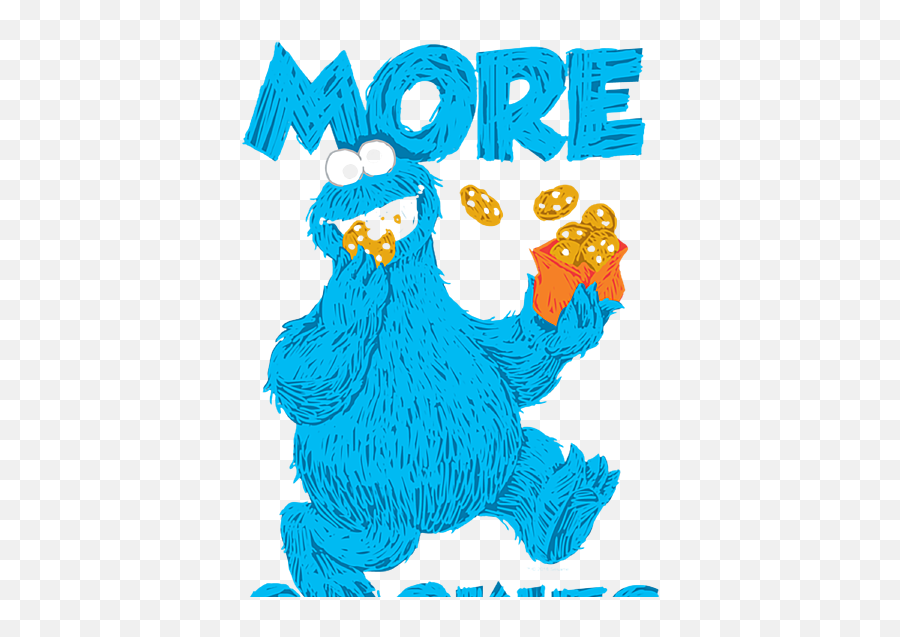 Sesame Street Cookie Monster More - Language Emoji,Oscar The Grouch Emoticon