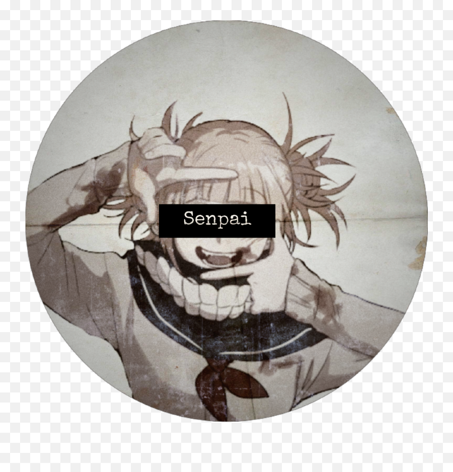 Toga Sticker - Himiko Toga Smile Emoji,Senpai Emoji