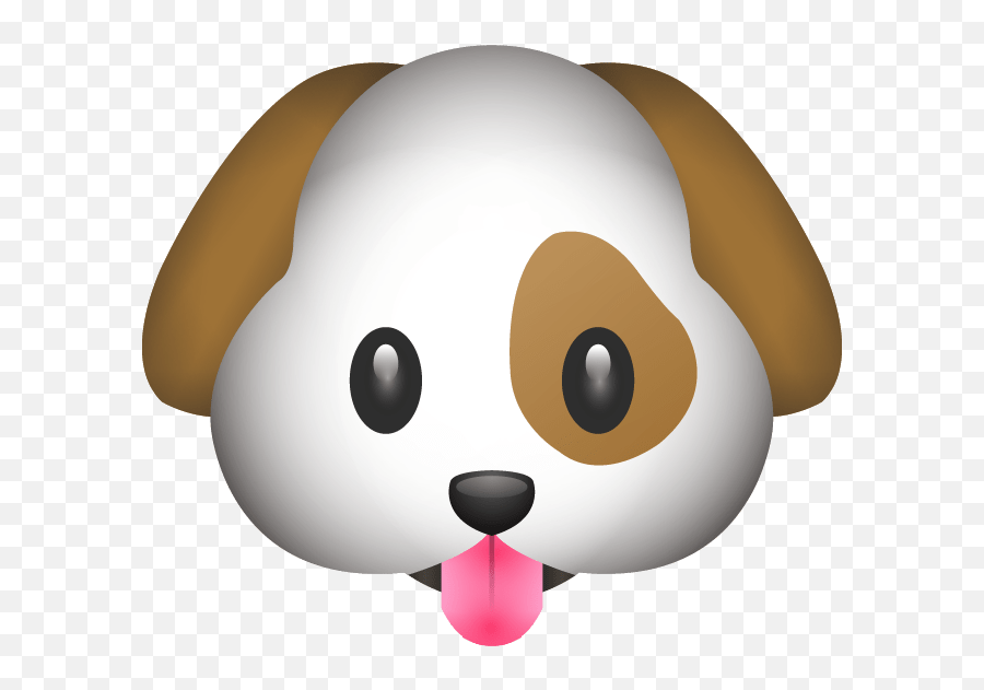 Download Dog Emoji Icon - Dog Emoji Png,Puppy Eyes Emoji
