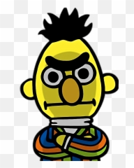 Baby Sesamestreet Cartoon Sticker - Happy Emoji,Sesame Street Emotions