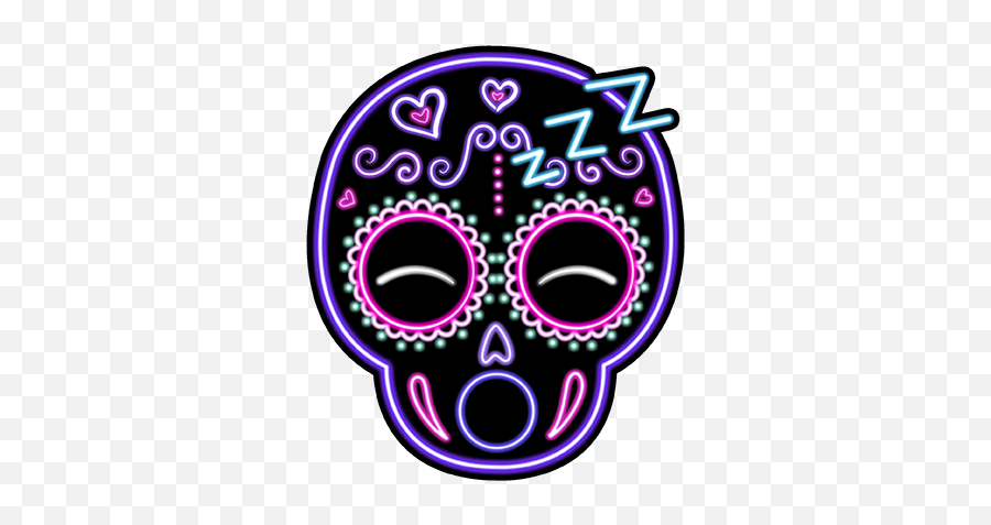 The Day Of The Dead Stickers By Luis Maldonado Emoji,Emojis De Calaveras