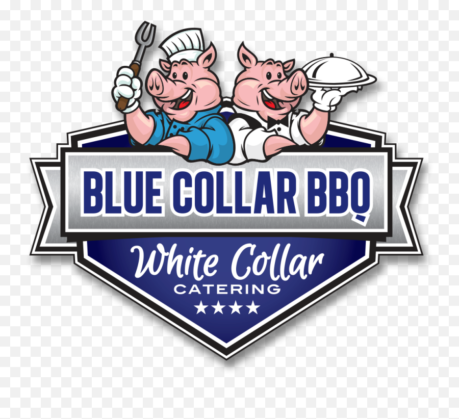 Blue Collar Bbq White Collar Catering Lexington Mn Emoji,Blue And White Smiley Face Emoticon