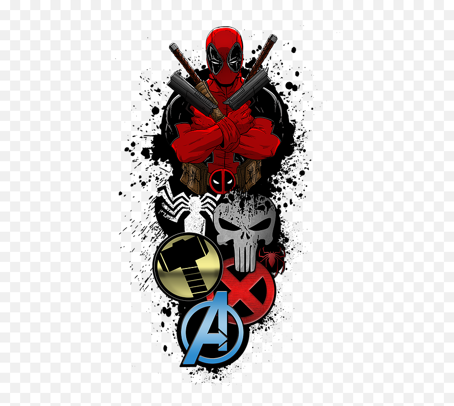 Deadpool Png Transparent Image Png Arts Emoji,Deadpool Emojis Background